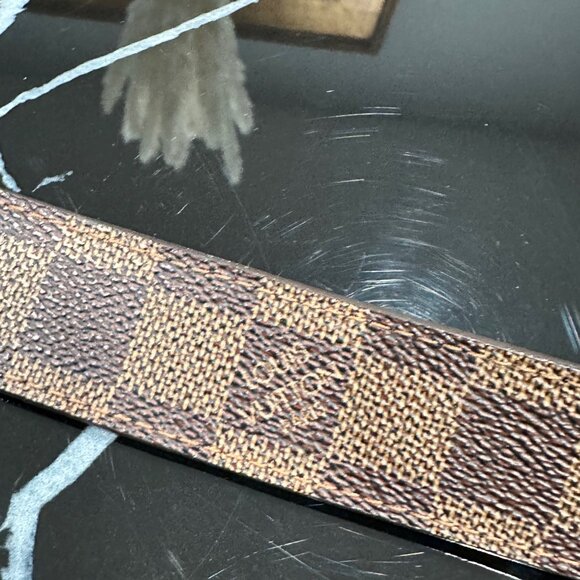 Louis Vuitton Damier Ceinture Carre Belt 85cm 33.5" M6803 LV - Picture 5 of 10